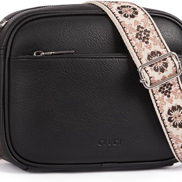 Crossbody Bags for Women, Vegan Leather Shoulder Handbags，Purses for Women with - Picture 1 of 9